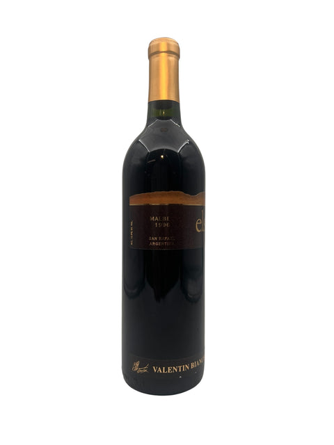 Flaske af Malbec Valentin Bianchi 1996
