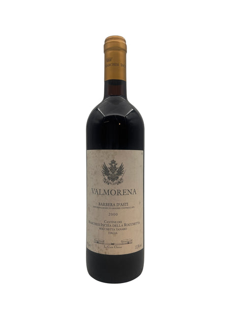 Bottle of Valmorena Barbera d'Asti red wine 2000 from Cantine dei Marchesi Incisa