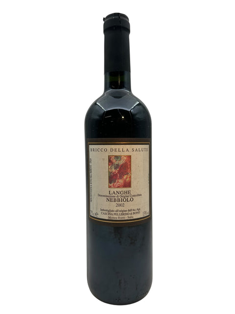 Bottle of Langhe Nebbiolo 2002 from Cascina Peletto