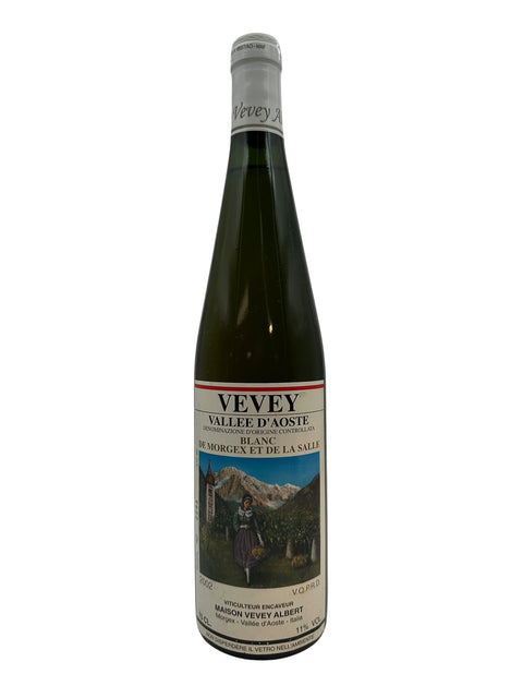 Bottle of Vevey Maison Vevey Albert 2002 white wine from Vallée d'Aoste