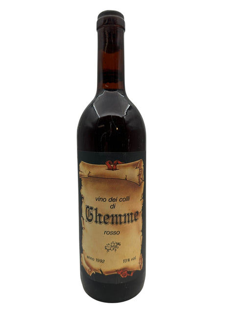 Bottle of Ghemme Vino dei Colli 1992 red wine