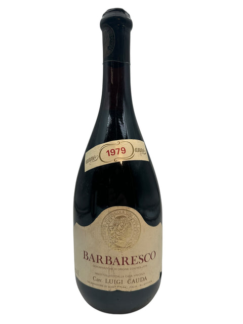 Flaske af Barbaresco Cav Luigi Cauda 1979