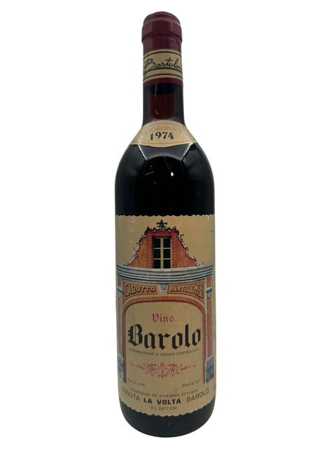 Bottle of Barolo Tenuta La Volta 1974 red wine