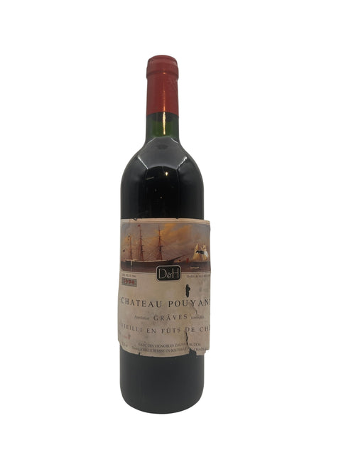 Flasche Graves Chateau Pouyanne 2006 Rotwein