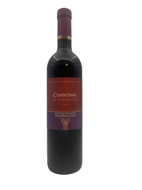 Flaska Cannonau di Sardegna Santa Maria La Palma 2004