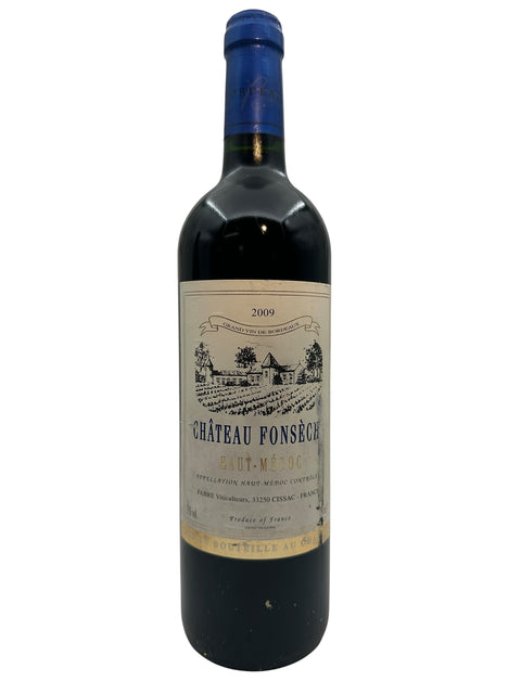 Flasche Château Fonsèche 2009 aus Haut-Médoc, Bordeaux