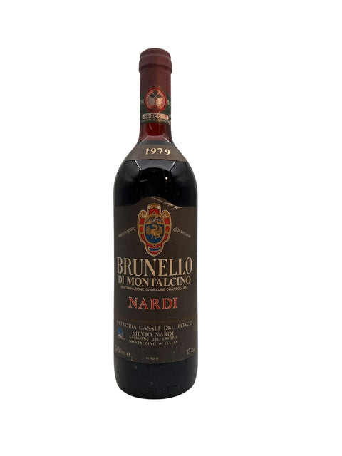 Bouteille Brunello di Montalcino Nardi 1979