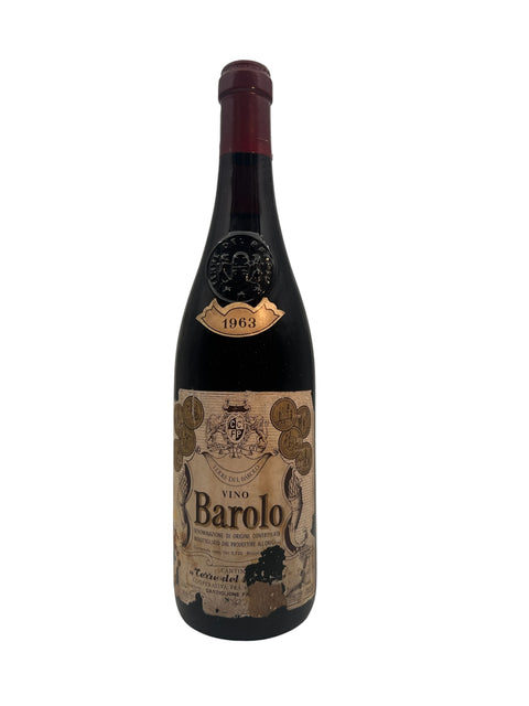 Bottle of Barolo from 1963 from Terre del Barolo