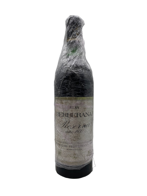 Rioja Berberana 1970 Reserva