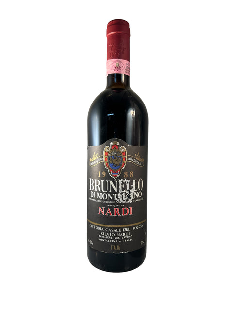 Brunello 1988 SILVIO NARDI FATTORIA CASALE DEL BOSCO