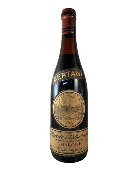 The gift for the man who has everything - Amarone 1971 BERTANI