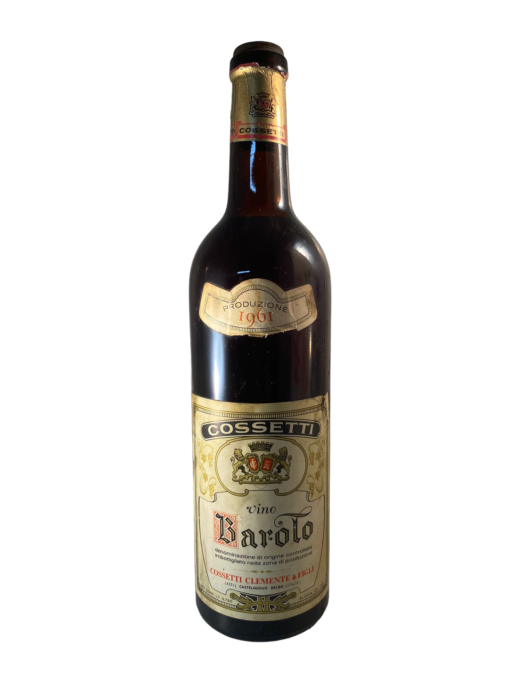 1961年COSSETTI Barolo